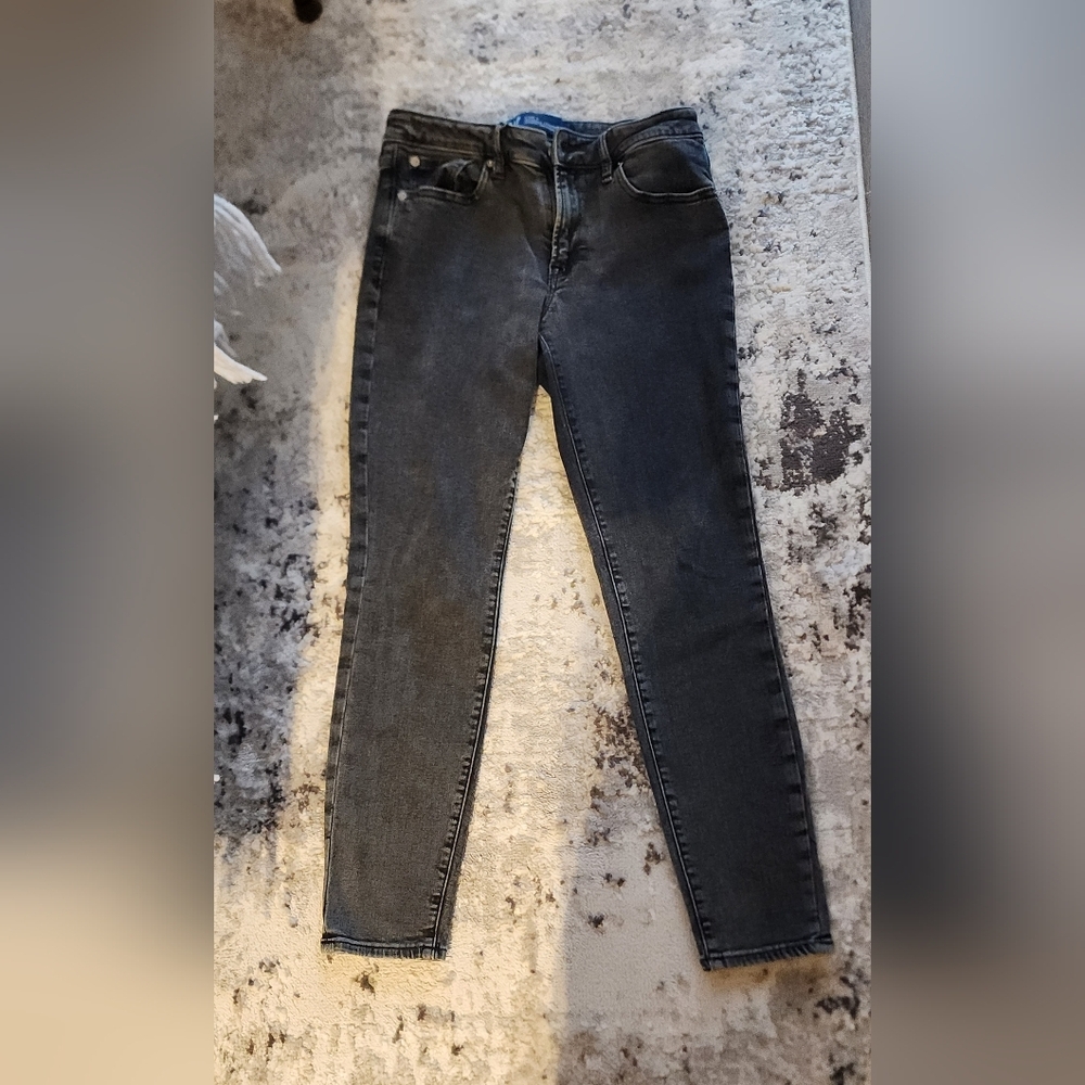 🌷👖GAP Women's Petite Charcoal Skinny Jeans🌷size 6/28